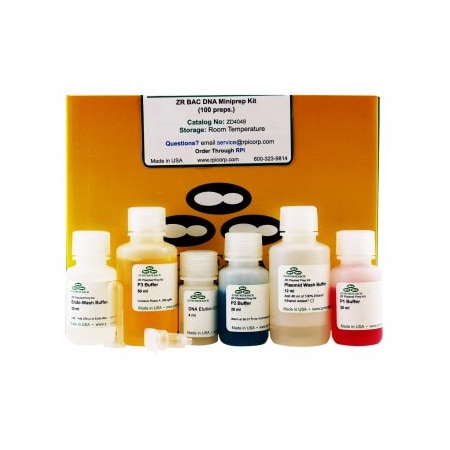 Zymo Research ZR BAC DNA Miniprep Kit, 100 Preps ZD4049